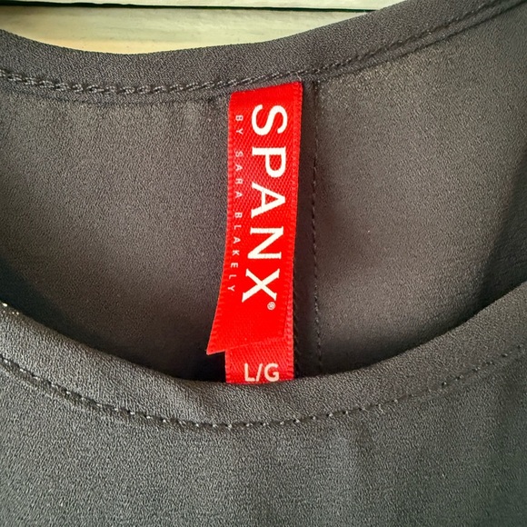 Spanx Black Perfect Length Tank in Size Large - Picture 6 of 9